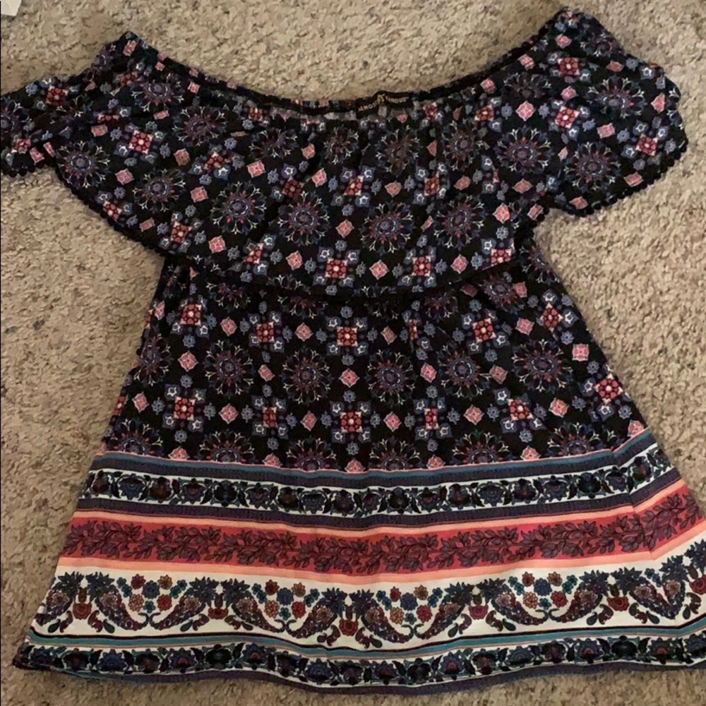 Off the shoulder top